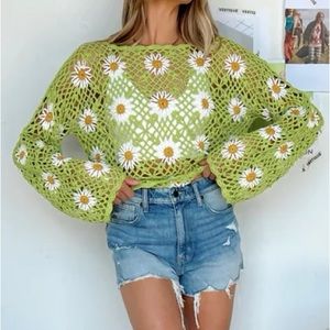 Lucy Open Knit Sweater